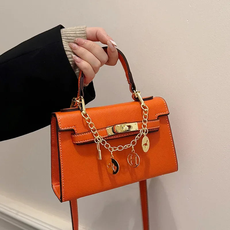 Amber Luxe Charm Bag