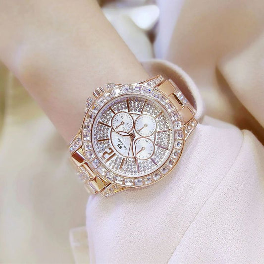 Crystal Rose Watch