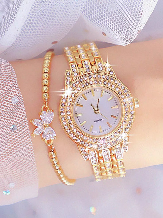 Golden Sparkle Princess Watch