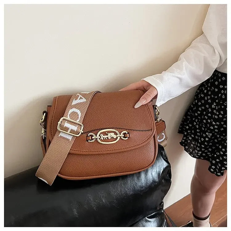 Bridle Charm Shoulder Tote Bag