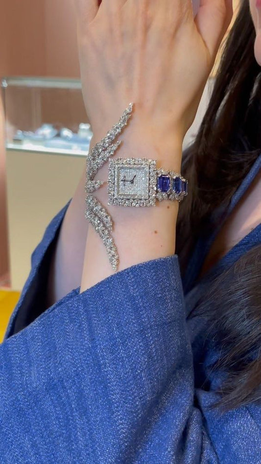 Diamond Luxe Sapphire Watch